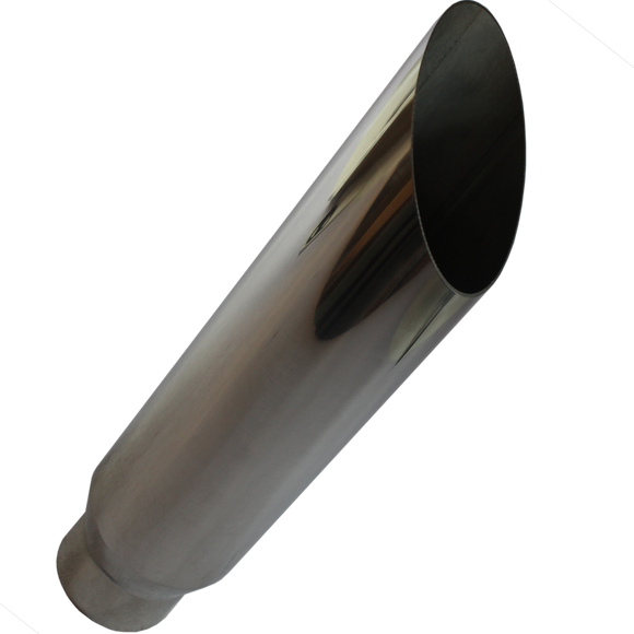 JDMSPEED Polished Exhaust Tip Tail Pipe 3