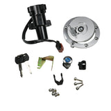 JDMSPEED Ignition Switch Fuel Gas Cap Seat Lock Kit For 07-14 Honda CBR1000RR CBR600RR