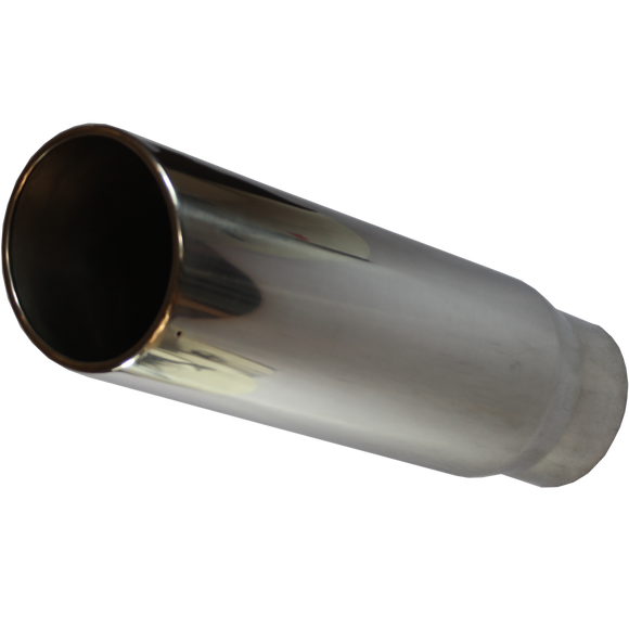 JDMSPEED Stainless Steel Exhaust Tip Tail Pipe Rolled Edge 5