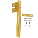 JDMSPEED Gold Universal Front Bumper License Plate Relocator Bracket Holder NEW Bar