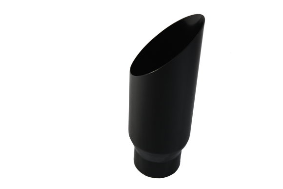 JDMSPEED Black Stainless Steel Exhaust Tip Weld On 3
