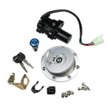 JDMSPEED Ignition Switch Lock Keys Kit For Honda CBR250 CB500 F/X CBR300R CBR500R CB600