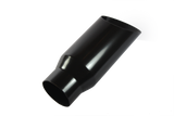 JDMSPEED Black Stainless Steel Exhaust Tip Weld On 3" Inlet 4" Outlet 12" Long