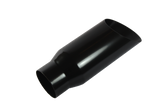 JDMSPEED Black Stainless Steel Exhaust Tip Weld On 3" Inlet 4" Outlet 12" Long