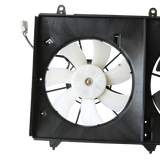 JDMSPEED Dual Radiator And Condenser Fan For 2003-2007 Honda Accord 2.4L HO3115121