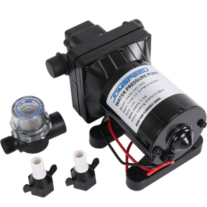 JDMSPEED NEW RV Water Pump 12V 3.0 Gpm with Strainer For Camper 4008-101-A65
