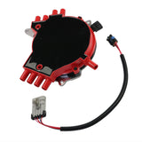 JDMSPEED Red Ignition Distributor With Wire Harness for Chevy Pontiac 10457702