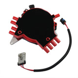 JDMSPEED Red Ignition Distributor With Wire Harness for Chevy Pontiac 10457702