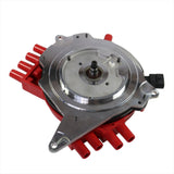 JDMSPEED Red Ignition Distributor With Wire Harness for Chevy Pontiac 10457702