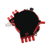 JDMSPEED Red Ignition Distributor With Wire Harness for Chevy Pontiac 10457702