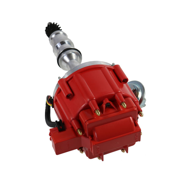 JDMSPEED For Ford FE HEI Distributor V8 Engines Red Cap 65000 Volt 352 360 390 427 428