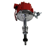 JDMSPEED HEI Ignition Red Cap Distributor w/65K Coil For SBF Ford Small Block 260 289 302