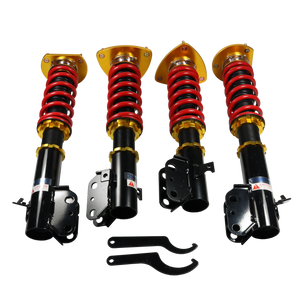 JDMSPEED 4X Coilover Struts Shocks Absorbers For 93-01 Subaru Impreza WRX GC8 Adj Height