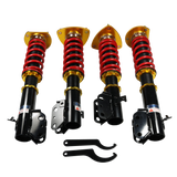 JDMSPEED 4X Coilover Struts Shocks Absorbers For 93-01 Subaru Impreza WRX GC8 Adj Height