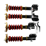 JDMSPEED 4X Coilover Struts Shocks Absorbers For 93-01 Subaru Impreza WRX GC8 Adj Height