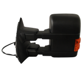JDMSPEED Towing Upgrade Mirrors Power Heated Turn Signal 99-07 Ford F250-550 Super Duty