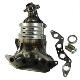 JDMSPEED Exhaust Manifold For Honda Civic 1.7L 4 Cylinder SOHC W/ Catalytic Converter New