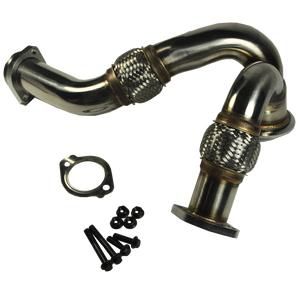 JDMSPEED New Turbocharger Y-Pipe Up Pipe Kit For Ford 6.0L Powerstroke Diesel 2003-2007