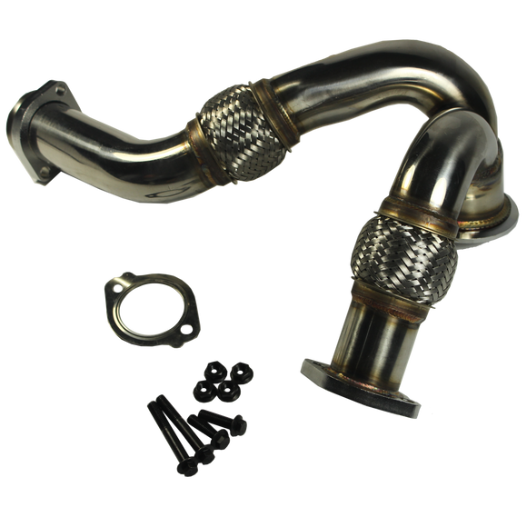 JDMSPEED New Turbocharger Y-Pipe Up Pipe Kit For Ford 6.0L Powerstroke Diesel 2003-2007