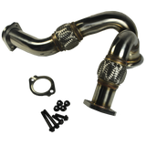 JDMSPEED New Turbocharger Y-Pipe Up Pipe Kit For Ford 6.0L Powerstroke Diesel 2003-2007