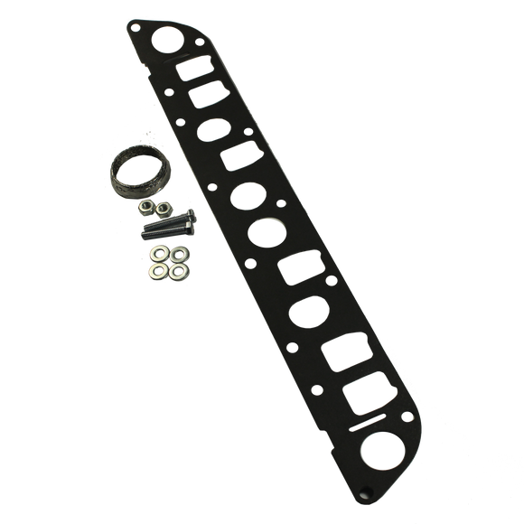 JDMSPEED Stainless Steel Exhaust Manifold & Gasket Kit For Wrangler Grand Cherokee 4.0L