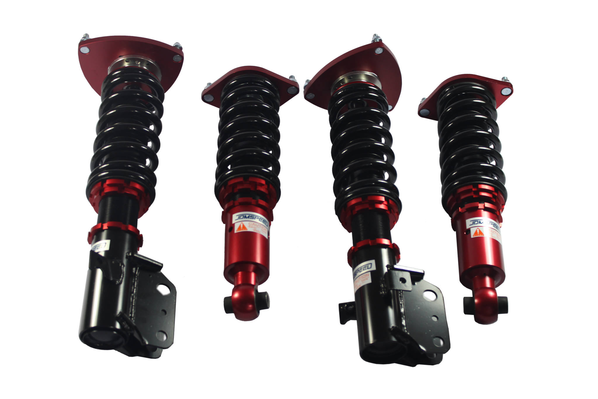 JDMSPEED Set 4 Full Coilover Struts Shock Suspension Kit For