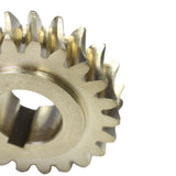 JDMSPEED 51405MA Worm Gear SnowThrower 2 Duel Stage Snowblower-Brass 204167