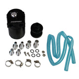 JDMSPEED Oil Catch Reservoir Breather Can Tank +Filter Kit Cylinder Aluminum Engine