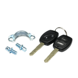 JDMSPEED New Ignition Lock Cylinder Switch With 2 Keys & 2 Bolts For 2006-11 Honda Civic