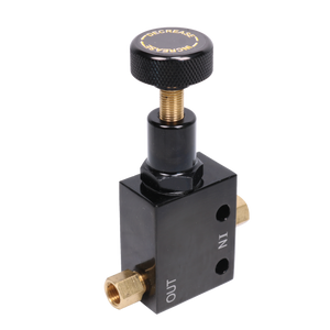 JDMSPEED New Aluminum Knob Adjustable Disk Brake Proportioning Valve Universal Type