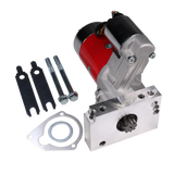 JDMSPEED Red High Torque Mini Starter For Chevy Small & Big Block 153 168 T Compatible
