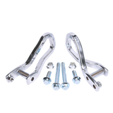 JDMSPEED Front Tow Recovery Hooks Chrome w/ Bolts For 2019-2022 GMC Sierra 1500 84195902