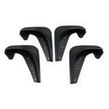 JDMSPEED 4PCS Front & Rear Fender Plastic Wearing Mud Flaps Splash Guards For Universal