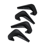 JDMSPEED 4PCS Front & Rear Fender Plastic Wearing Mud Flaps Splash Guards For Universal