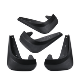 JDMSPEED 4PCS Front & Rear Fender Plastic Wearing Mud Flaps Splash Guards For Universal