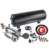 JDMSPEED Medium Duty Onboard Air System Air Compressor 12V With 2.5 Gallon Tank