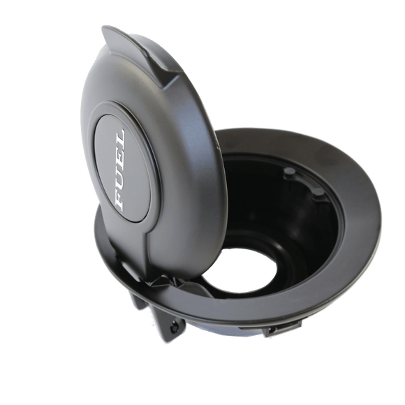 JDMSPEED Fuel Gas Door Vapor Edition Matte Black 68250120AA Fits 08-19 Dodge Challenger