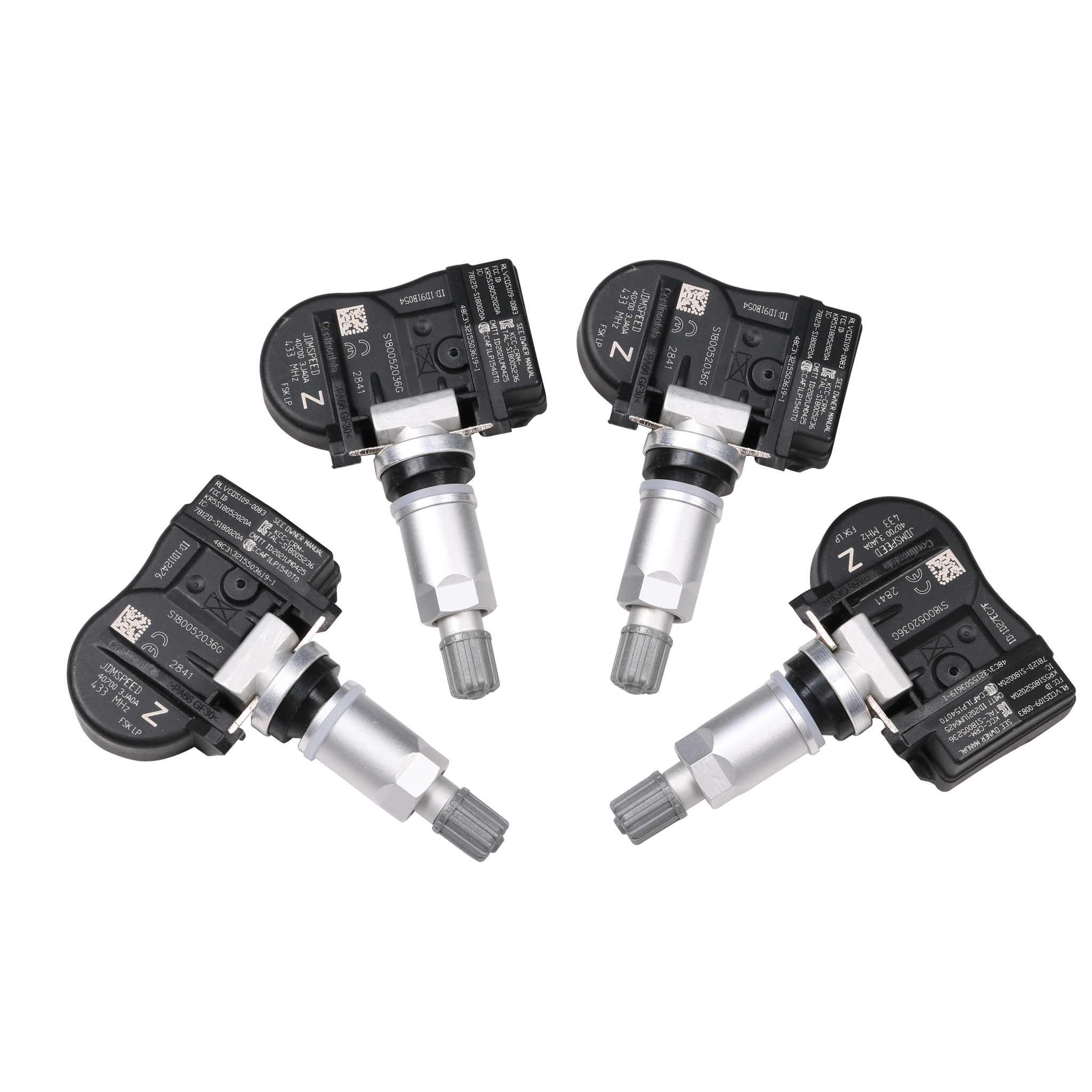 TPMS Sensor 4PCS S 433MHz For Infiniti & Nissan - OEM 407003JA0A Replacement, Tire Pressure Monitoring System 433MHz TPMS Replacement Set TPMS Sensor 4PCS S 433MHz For Infiniti & Nissan - OEM 407003JA0A Replacement, Tire Pressure Monitoring System 433MHz TPMS Replacement Set