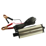 JDMSPEED New 12V DC Electric Submersible Transfer Pump Fuel Diesel Water Oil 30L/MIN