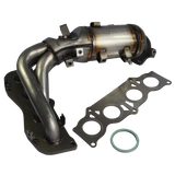 JDMSPEED Exhaust Manifold With Catalytic Converter For 2002-2006 Toyota Camry Solara 2.4L