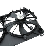 JDMSPEED Radiator AC Condenser Cooling Fan Assembly For 06-12 Lexus IS250 2.5L 1671131320