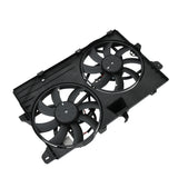JDMSPEED Dual Radiator Condenser Cooling Fan Assembly For Ford Edge Lincoln MKX FO3115177