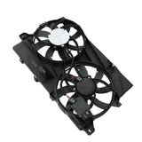 JDMSPEED Dual Radiator Condenser Cooling Fan Assembly For Ford Edge Lincoln MKX FO3115177