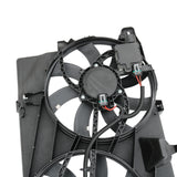JDMSPEED Dual Radiator Condenser Cooling Fan Assembly For Ford Edge Lincoln MKX FO3115177
