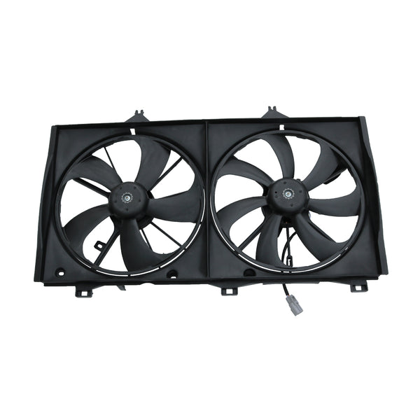 JDMSPEED New Radiator AC Condenser Cooling Fan Assembly For 2007-2009 Toyota Camry 2.4L