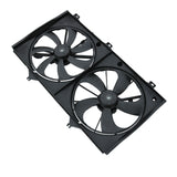 JDMSPEED New Radiator AC Condenser Cooling Fan Assembly For 2007-2009 Toyota Camry 2.4L