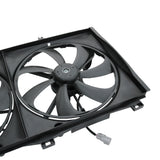 JDMSPEED New Radiator AC Condenser Cooling Fan Assembly For 2007-2009 Toyota Camry 2.4L