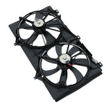 JDMSPEED New Radiator AC Condenser Cooling Fan Assembly For 2007-2009 Toyota Camry 2.4L