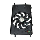 JDMSPEED New Radiator AC Condenser Cooling Fan For Chevy Cruze 11-15 Buick Verano 12-17