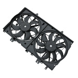 JDMSPEED Dual Radiator Cooling Fan Assembly for Nissan Rogue 2014-2019 X-Trail 2015-2017